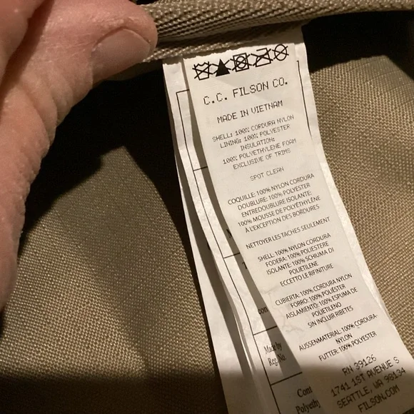 Filson surveyor 36 L Black Men's Backpack - Picture 7 of 13